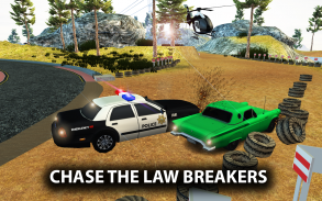 Police Car Gangster Chase - Vegas Crime Escape Sim screenshot 1