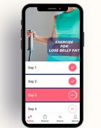 Flat Tummy App - Workout - Exercises For Ladies screenshot 0