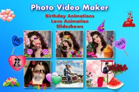 Photo Video Maker 2020 -Birthday,Love,Slide show screenshot 4
