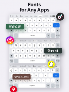 Fonts Art: Cute Keyboard Font screenshot 15