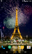 Fireworks in Paris Wallpaper screenshot 0