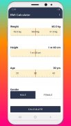 BMI calculate Body Mass Index screenshot 4