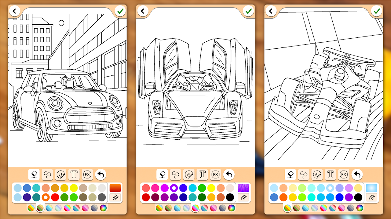 Download do APK de Carros colorir jogo para Android