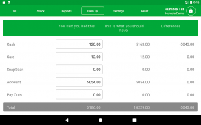 humble Till Point of Sale screenshot 1