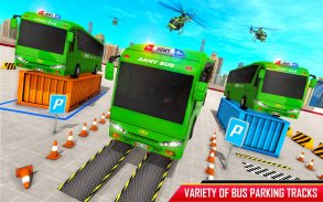 لعبة وقوف الحافلة الجيش: ألعاب الحافلة screenshot 2