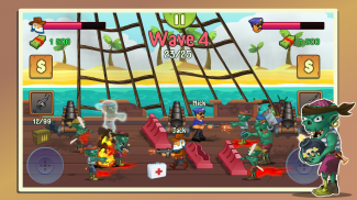 Two guys & Zombies (two-player game) screenshot 4