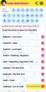 Indian baby names with meaning: Indian Hindu Names screenshot 3