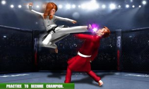 High School Gangster Bully Fights Karate Girl Game screenshot 0