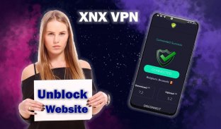 XNX VPN Fast and Secure Unlimited screenshot 1
