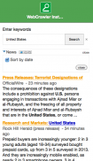 WebCrawler Instant Search screenshot 4