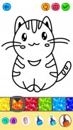 Kawaii Glitter Coloring Book screenshot 2