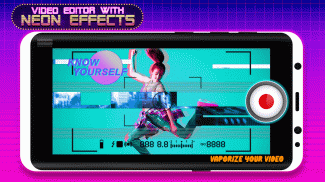 Video Editor with Neon Effects screenshot 0