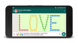 Creador de Letras Emoji 😍 screenshot 7