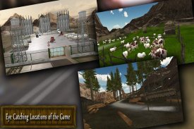 美国卡车驾驶模拟器PRO 2017年：卡车游戏 screenshot 3