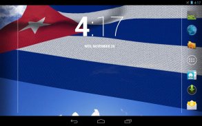 Cuba Flag Live Wallpaper screenshot 1