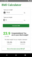 BMI Calculator screenshot 1