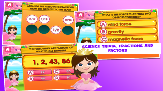 Princess 4th Grade Games screenshot 0
