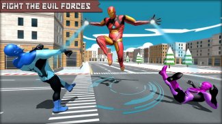 Iron Superhero War - Superhero Games screenshot 14