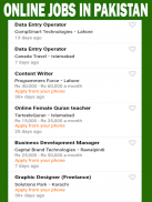 Online Jobs In Pakistan screenshot 4