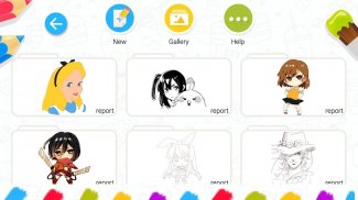 How to draw anime & manga with tutorial - DrawShow screenshot 4