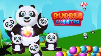 Bubble Shoot 3D - Panda Puzzle screenshot 1