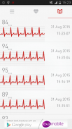 Cardiógrafo - monitor de pulso screenshot 9