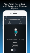 Turbo Voice Recorder – Audio Recorder screenshot 0