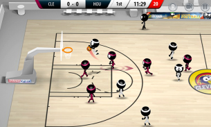 Stickman Basketball 3D screenshot 0