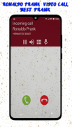 Ronaldo Call You: Fake Video Call Prank screenshot 3