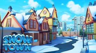 Snow Town - Ice Village City screenshot 9