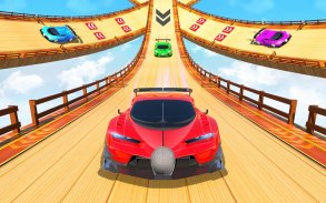 पागल मेगा रैंप गाड़ी दौड़ खेल - गाड़ी खेल 2020 screenshot 6