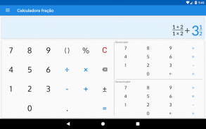 Calculadora de frações screenshot 4