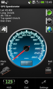 GPS đo tốc độ trong kph / mph screenshot 3