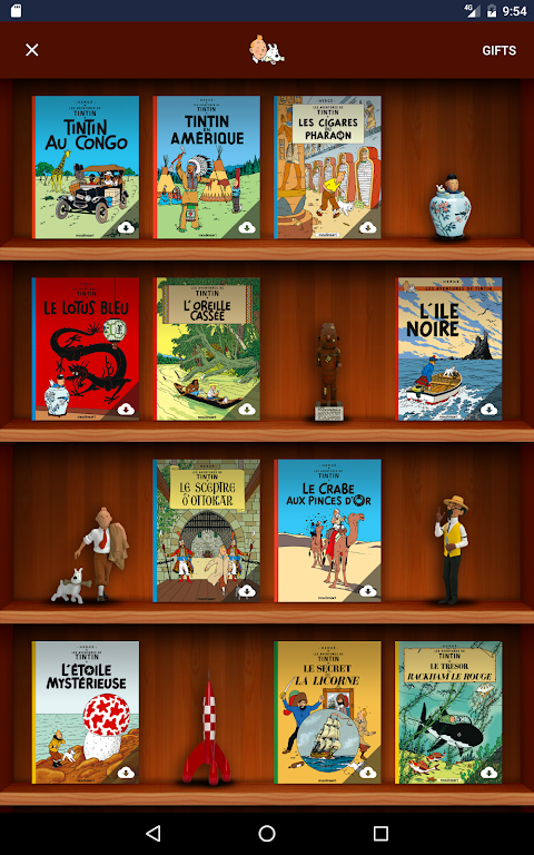 Combina com o Tintin na App Store