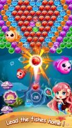 Mermaid Bubble Shooter Ball Pop: Fun Game For Free screenshot 1