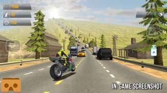 VR Motor Racing Mania 3D screenshot 2