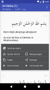 Le Noble Coran (Tafsir par verset) screenshot 7
