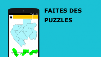 Carte Quiz 2020 - Gabon Provinces Chefs-lieux screenshot 1