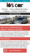 Taxi La Motte Servolex, Voglans, aéroport Chambery screenshot 1