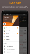 Alzex Finance: Software de finanças pessoais screenshot 3