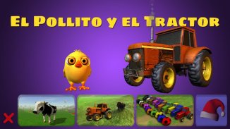 El Pollito y el Tractor de la Granja screenshot 2