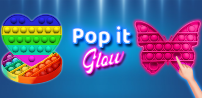 Антистресс Fidgets Pop It Glow