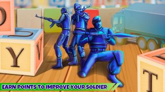 Plastic Soldiers War - Military Toys Attack screenshot 1