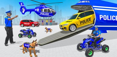 US Police ATV Transporter Game