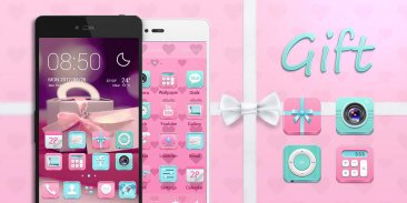 Gift GO Launcher Theme screenshot 4