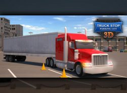 Truck Stop Parking Lot 3D screenshot 8