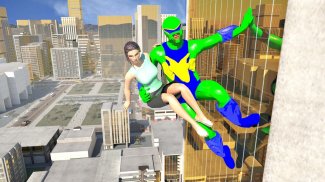 Flying Superhero Rescue Mission - Crime Fighter screenshot 5