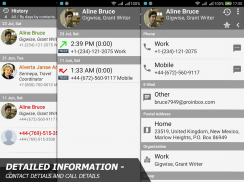 Phone and Contacts - AGContacts, Lite edition screenshot 4