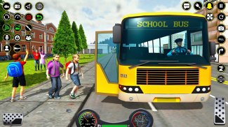 School Bus Coach Driver Games screenshot 0