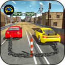 Chained Cars 3D Racing Game Icon